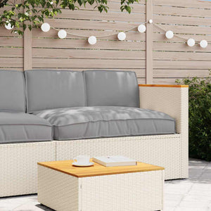 Kissen Set 3-teilig Grau Oxford