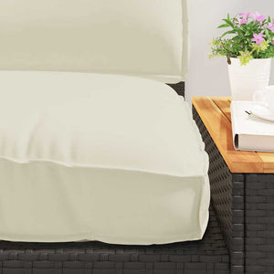 Kissen Set 3-teilig Creme Oxford