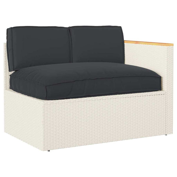Kissenset 3-teilig Schwarz Oxford-Stoff