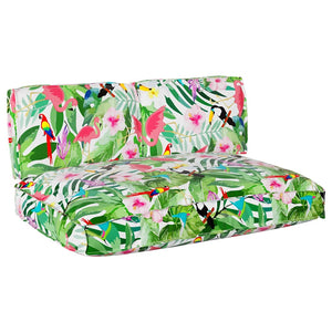 Blumenmuster Kissen Set, 3-teilig
