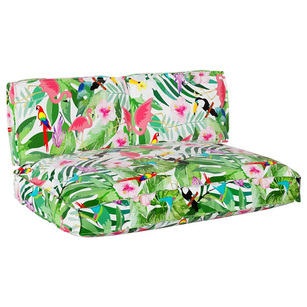 Blumenmuster Kissen Set, 3-teilig