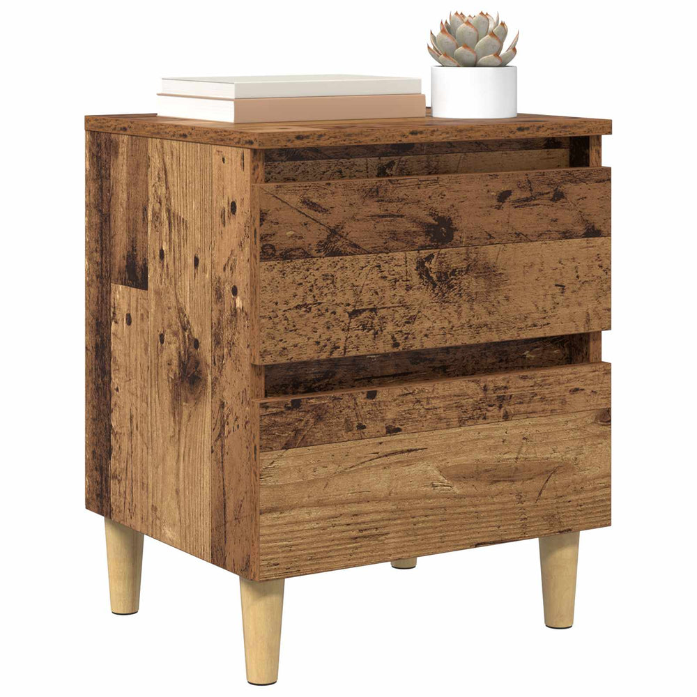 Bettschrank Altholz 40x35x50 cm