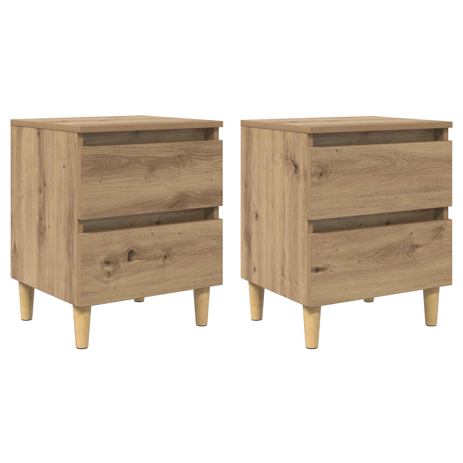 Bettschränke 2er Set Artisan Eiche