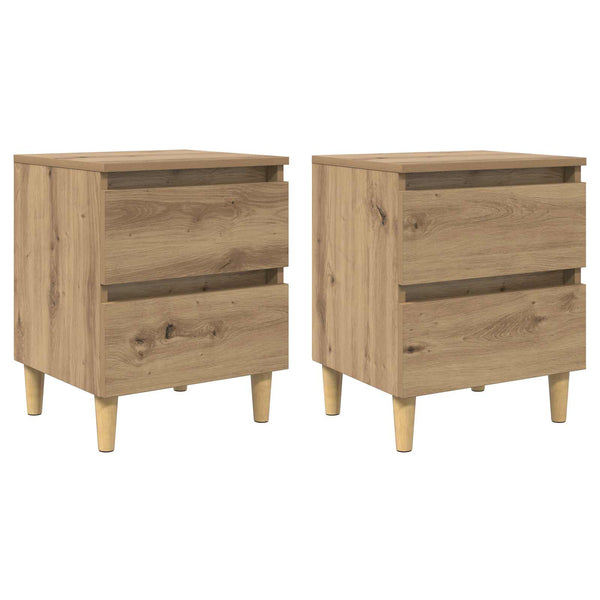 Bettschränke 2er Set Artisan Eiche