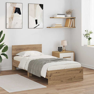 Bettrahmen Artisan-Eiche 100x200 cm