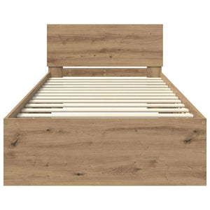 Bettrahmen Artisan-Eiche 90x200 cm
