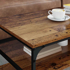 Couchtisch Altholz 100x50 cm