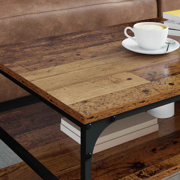 Couchtisch Altholz 100x50 cm