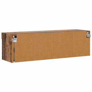 LED TV-Schrank Altholz Optik, 100cm