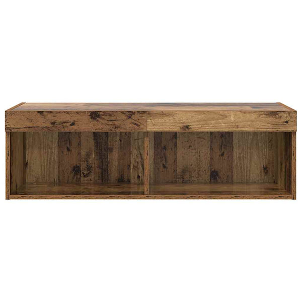 LED TV-Schrank Altholz Optik, 100cm