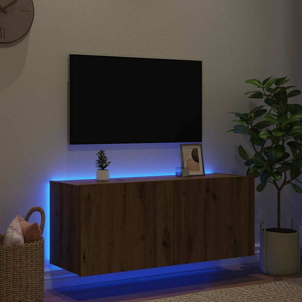 TV-Wandschrank Artisan Eiche 100 cm