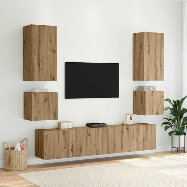 TV-Wandschrank Artisan Eiche 100 cm