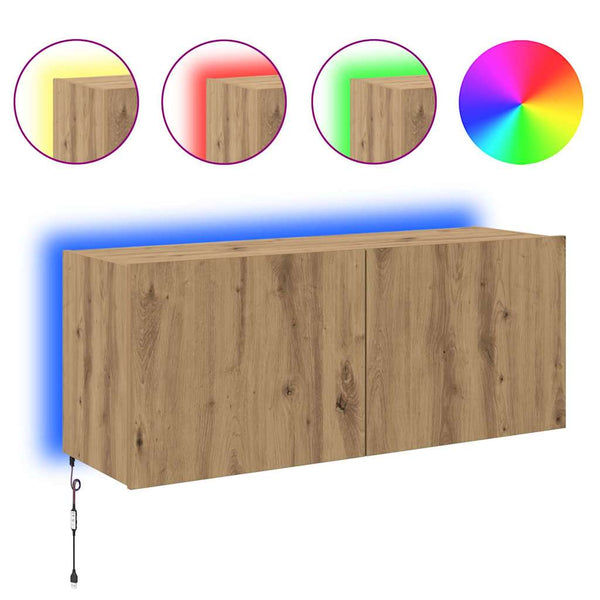 TV-Wandschrank Artisan Eiche 100 cm