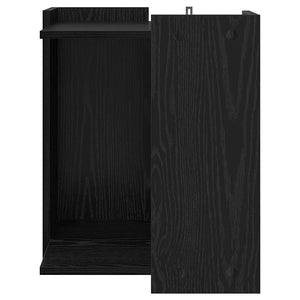 Katzenstreubox Schwarz Eiche 42x42x51cm