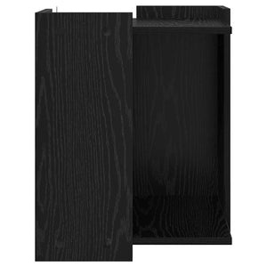 Katzenstreubox Schwarz Eiche 42x42x51cm