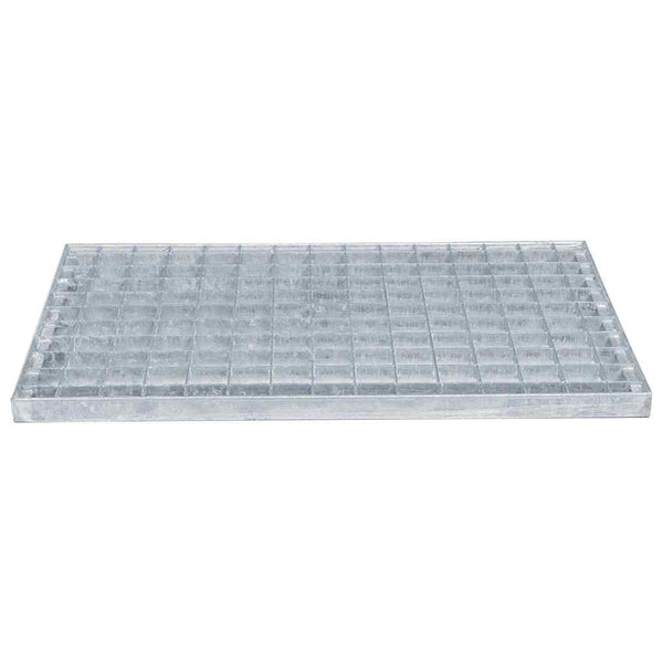 Feuerverzinktes Stahlgitter Silber 50x35cm