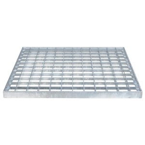 Feuerverzinktes Gitter Silber 40x40 cm