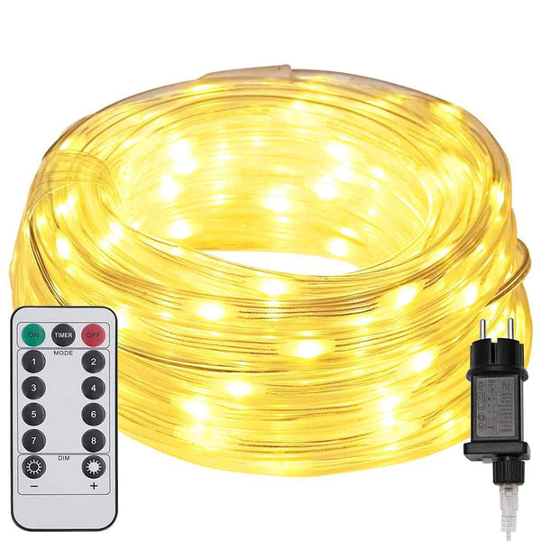 LED Lichtschlauch Warmweiß 10m