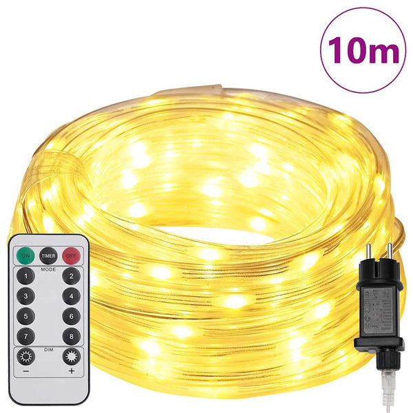 LED Lichtschlauch Warmweiß 10m