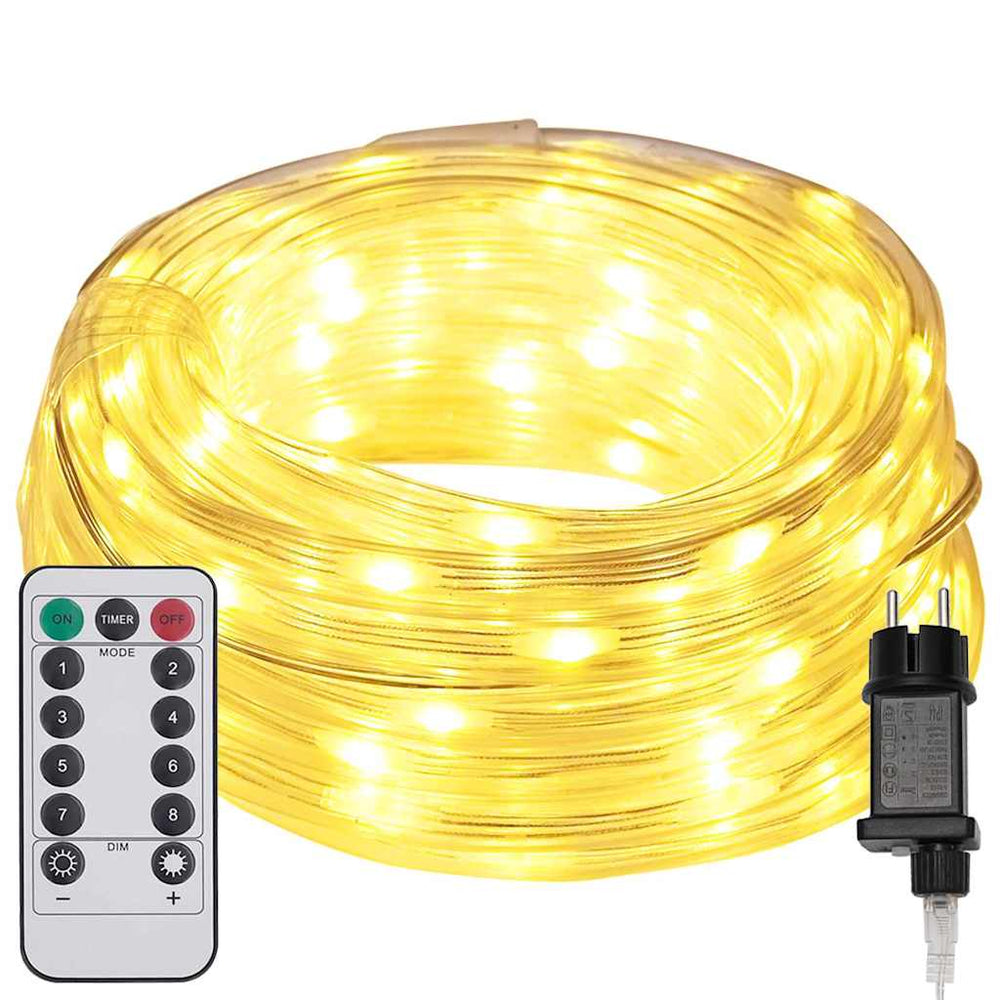 LED Lichtschlauch 1200 LEDs Warmweiß 50 m