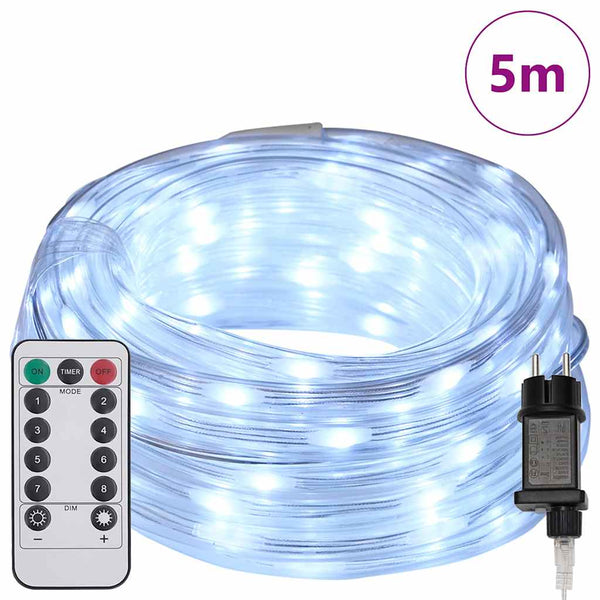 LED Lichtschlauch Kaltweiß 5m