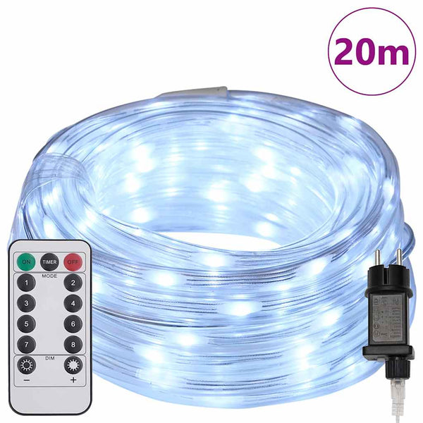 LED Lichtschlauch Kaltweiß 20m