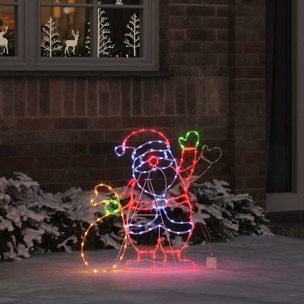 Santa Claus Licht Mehrfarbig Eisen
