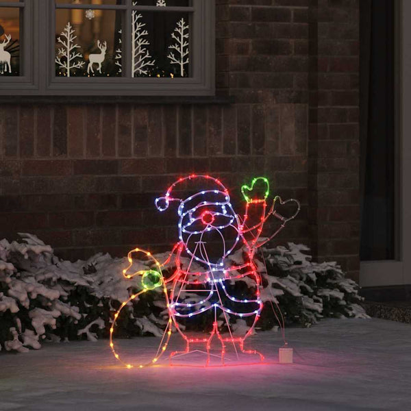 Santa Claus Licht Mehrfarbig Eisen