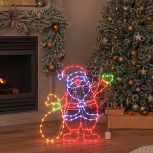 Santa Claus Licht Mehrfarbig Eisen