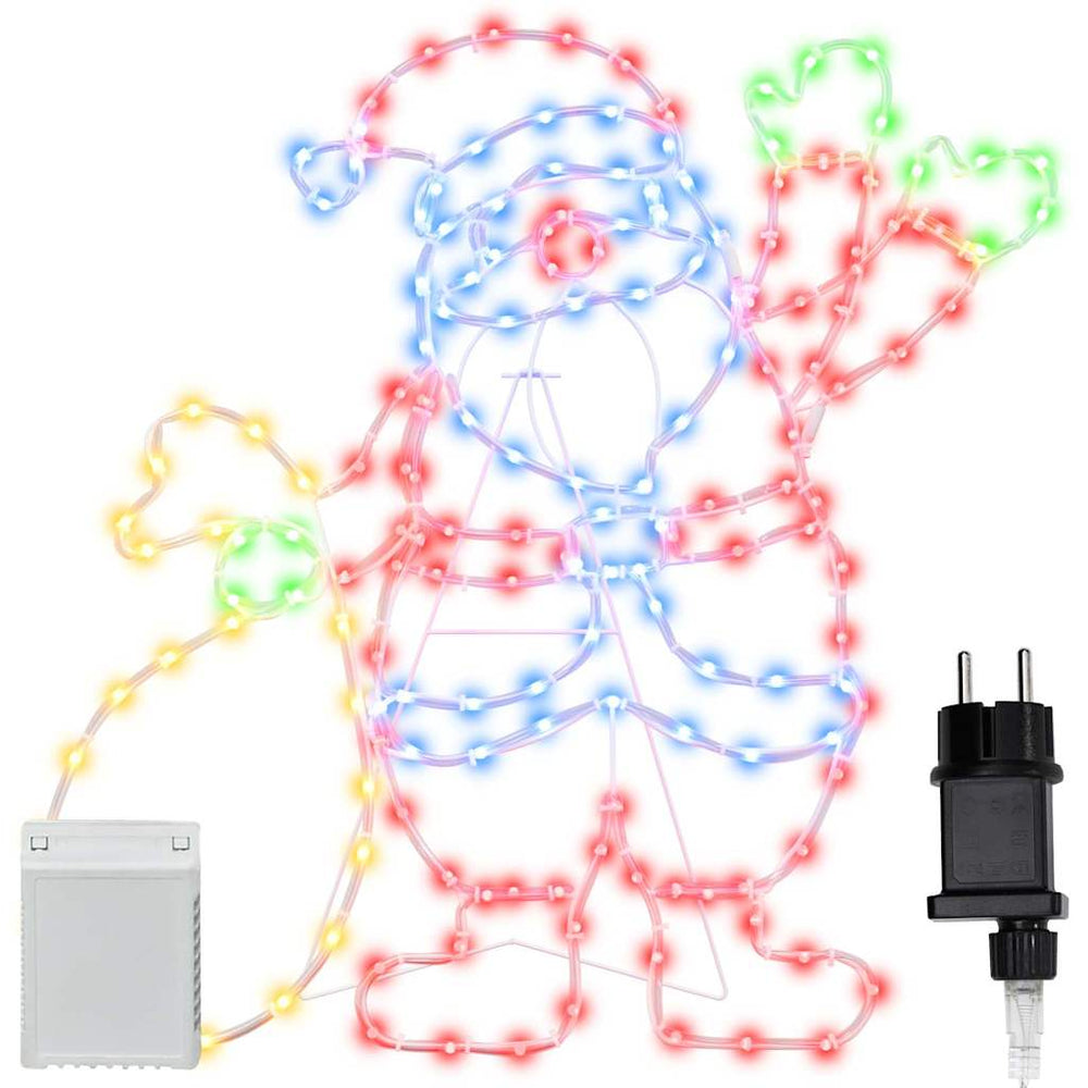 Santa Claus Licht Mehrfarbig Eisen