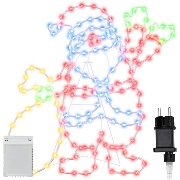 Santa Claus Licht Mehrfarbig Eisen