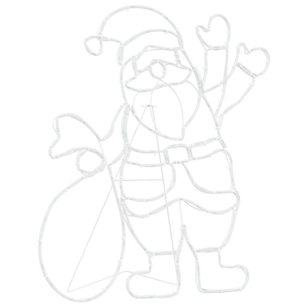 Santa Claus Licht Mehrfarbig Eisen