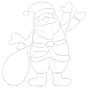Santa Claus Licht Mehrfarbig Eisen