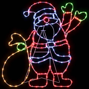 Santa Claus Licht Mehrfarbig Eisen