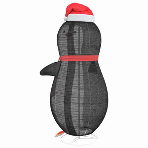 Schnee-Pinguin Figur 178cm mit 600 LEDs