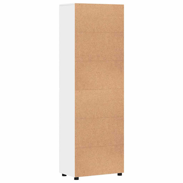 Highboard FLORIN Weiß mit Regal