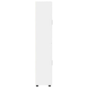 Highboard FLORIN Weiß mit Regal
