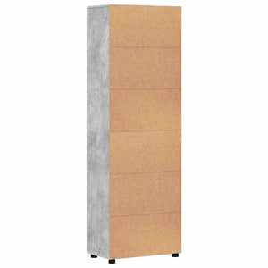 Highboard FLORIN Beton Grau 60x35x182cm