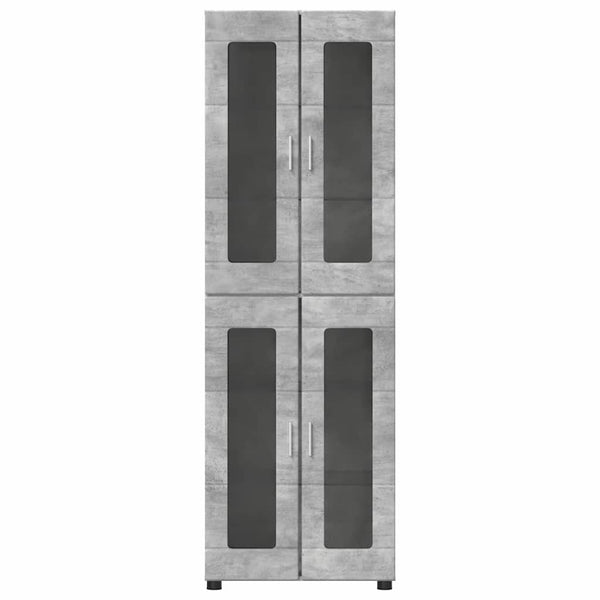 Highboard FLORIN Beton Grau 60x35x182cm