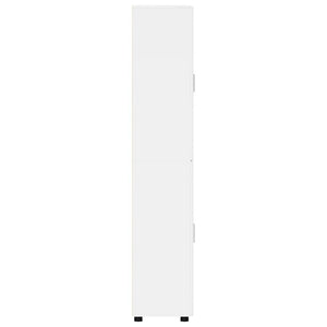 Highboard FLORIN Hochglanz Weiß 60x35x182cm