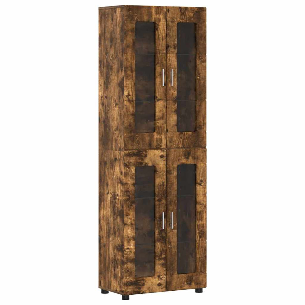 Highboard FLORIN Geräucherte Eiche 182cm