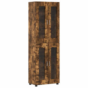 Highboard FLORIN Geräucherte Eiche 182cm