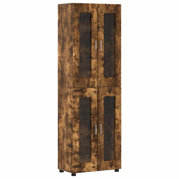 Highboard FLORIN Geräucherte Eiche 182cm