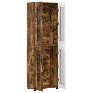 Highboard FLORIN Geräucherte Eiche 182cm