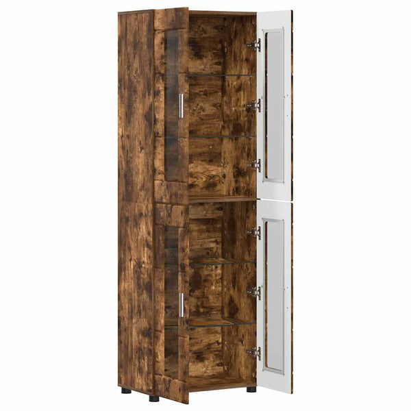 Highboard FLORIN Geräucherte Eiche 182cm