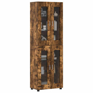 Highboard FLORIN Geräucherte Eiche 182cm