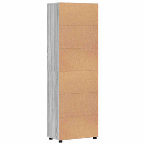 Highboard FLORIN Grau Sonoma 60x35x182cm