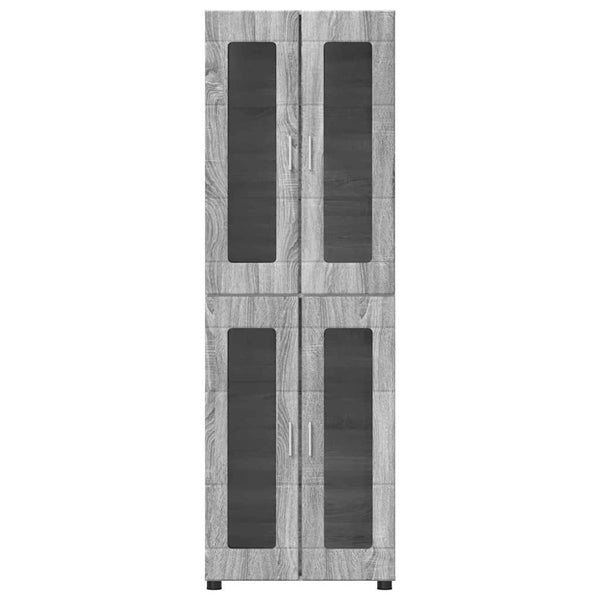 Highboard FLORIN Grau Sonoma 60x35x182cm