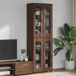 Highboard FLORIN Braun Eichen-Optik, 182 cm