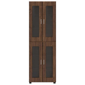 Highboard FLORIN Braun Eichen-Optik, 182 cm